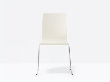 KUADRA 1158 - Sled base plastic chair by Pedrali