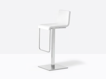 KUADRA XL 4429 - Swivel upholstered stool by Pedrali