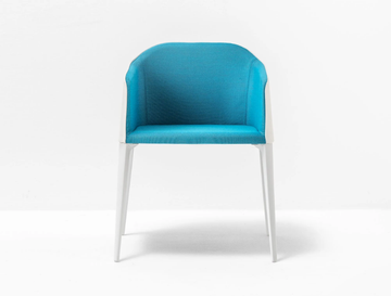 LAJA 885 - Upholstered chair with armrests by Pedrali