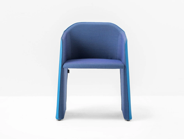 LAJA WINGS 889F - Chair with castors by Pedrali