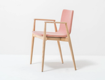 MALMÖ 296 - Upholstered fabric easy chair by Pedrali