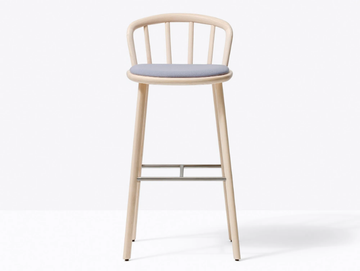 NYM 2839/A - High stool with integrated cushion by Pedrali
