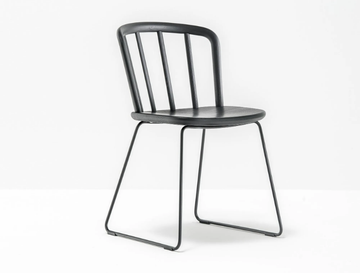NYM 2850 - Sled base ash chair by Pedrali