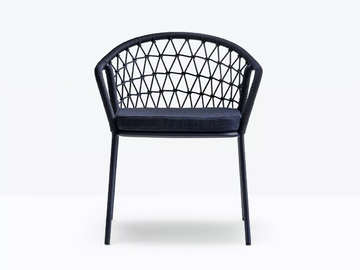 PANAREA 3675 - Polypropylene garden chair with armrests by Pedrali