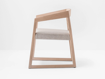 SIGN 455 - Solid wood chair by Pedrali