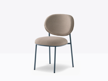 STIEL 2960 - Upholstered fabric chair by Pedrali