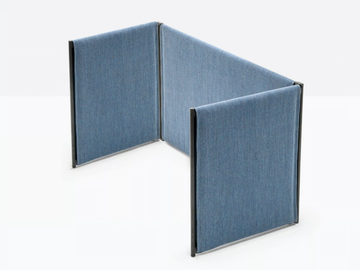 TOA FOLDING SCREEN TFS - Sound absorbing modular desktop partition by Pedrali