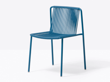 TRIBECA 3660 - Powder coated steel garden chair by Pedrali