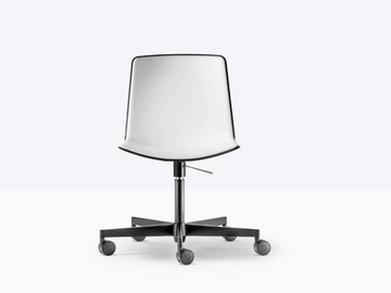 TWEET 891/3 - Swivel height-adjustable polypropylene chair by Pedrali