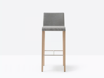 YOUNG 428 - Upholstered stool by Pedrali