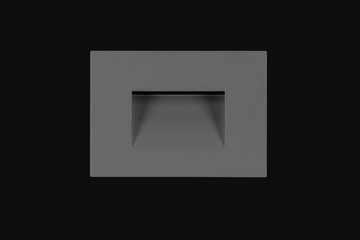 INSERT+ ZERO CLIP - LED wall-mounted outdoor steplight by PERFORMANCE iN LIGHTING