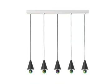 CHERRY - LED aluminium pendant lamp with dimmer by Petite Friture