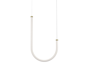 UNSEEN - LED brass and polycarbonate pendant lamp by Petite Friture