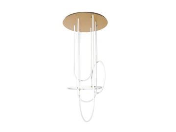 UNSEEN - LED brass and polycarbonate pendant lamp by Petite Friture