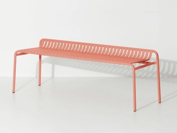 WEEK-END - Powder coated aluminium garden bench by Petite Friture