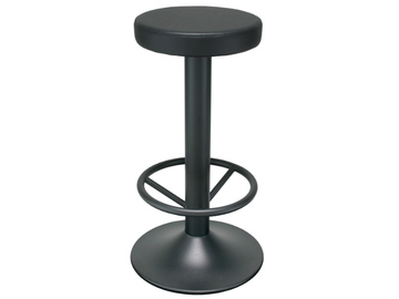 2002 - Cast iron stool with footrest by PF Stile