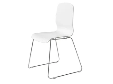 GLAMOUR - Sled base technopolymer chair by PF Stile