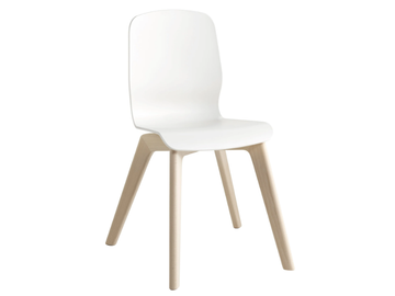 GLAMOUR WOOD PLASTIC - Technopolymer chair by PF Stile