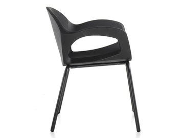 PEPPER - Stackable polyethylene garden chair by PF Stile