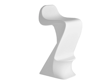 SWING - High polyethylene garden stool by PF Stile