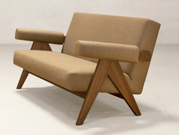 UPHOLSTERED SOFA - Fabric small sofa by Phantom Hands
