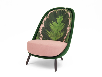 CALATEA - Fabric armchair by PIANCA