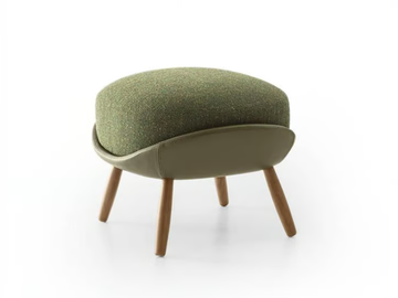 CALATEA - Fabric footstool by PIANCA