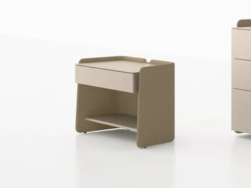 CHLOÉ - Wooden bedside table by PIANCA