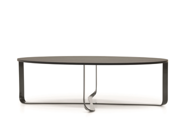 CONFLUENCE - Oval wooden table by PIANCA