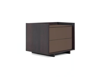 KYOTO - Wooden bedside table with drawers by PIANCA