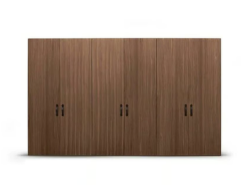 PLANA - Lacquered wooden wardrobe by PIANCA