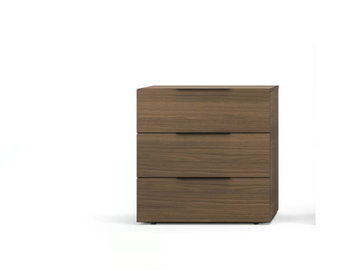 SPAZIO - Wooden bedside table by PIANCA