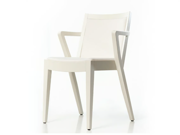 ARENA 02 A2 - Solid wood chair with armrests by PIANI