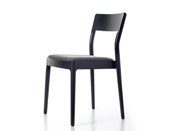 GIO 00 C1 - Solid wood chair with integrated cushion by PIANI