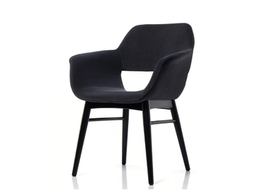 ROSE 00 A3 - Fabric chair with armrests by PIANI