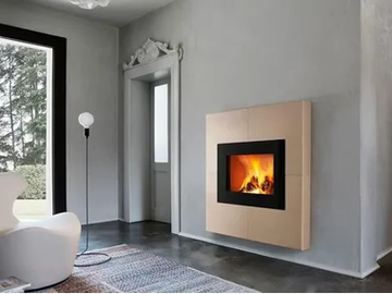 ADELAIDE - Faïence Fireplace Mantel by Piazzetta