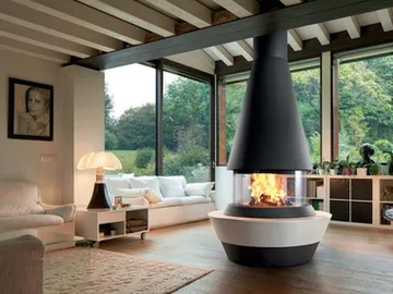 BERGEN - Faïence Fireplace Mantel by Piazzetta