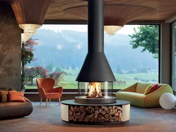 DUNDEE - Faïence Fireplace Mantel by Piazzetta