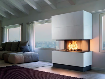 KIEL - Faïence Fireplace Mantel by Piazzetta