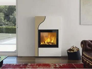 MELBOURNE - Faïence Fireplace Mantel by Piazzetta