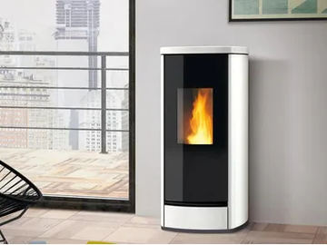 P220 M STEEL 5 STARS - Pellet steel stove by Piazzetta