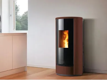 P220 T 5 STARS - Wall-mounted Pellet stove with WiFi Class A+ by Piazzetta