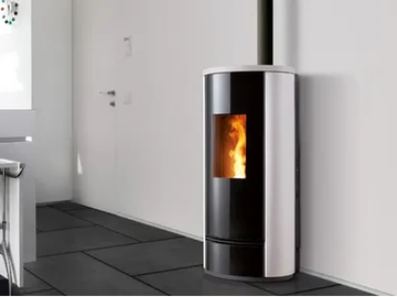 P220 T STEEL - Pellet steel stove by Piazzetta