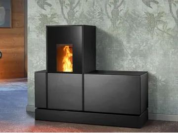 P240 - Pellet faïence stove Class A+ by Piazzetta