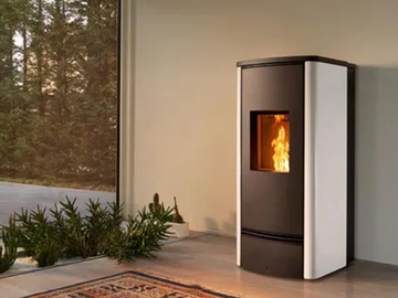 P920 M - Pellet steel stove Class A+ by Piazzetta