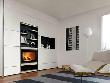 PRESTON - Faïence Fireplace Mantel by Piazzetta