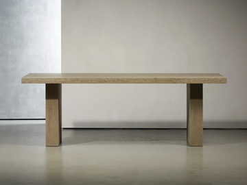 GERRIT - Wooden office desk / table by Piet Boon