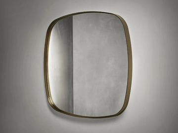 KEKKE LIVING - Square wall-mounted mirror by Piet Boon