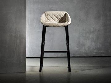 KEKKE LIVING - Upholstered stool by Piet Boon