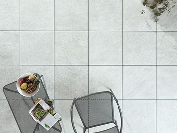 COLOSSEO QUARZITE WHITE - Outdoor floor tiles with stone effect by PIETRA SINTERIZZATA
